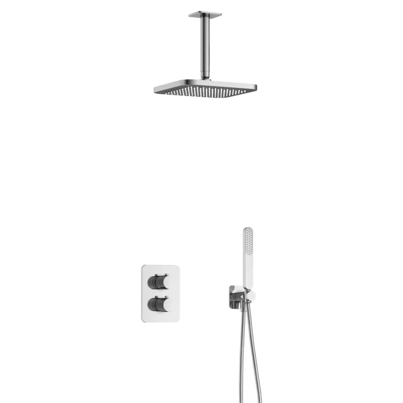 Koop Vandaag Hotbath Gal IBS40ACR inbouwdouche met plafondbuis chroom