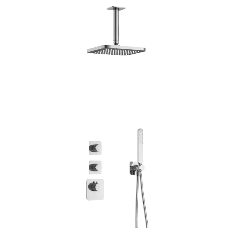 Hotbath Gal IBS40CR High Flow inbouwdouche met plafondbuis chroom Alleen Vandaag
