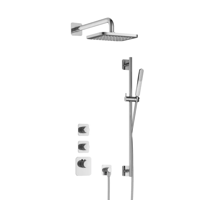 Snelle Levering Hotbath Gal IBS40CR High Flow inbouwdouche met glijstang chroom