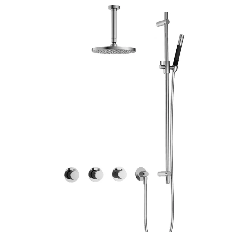 Alleen Vandaag Hotbath Cobber IBS70 inbouwdouche met 15cm plafondbuis chroom