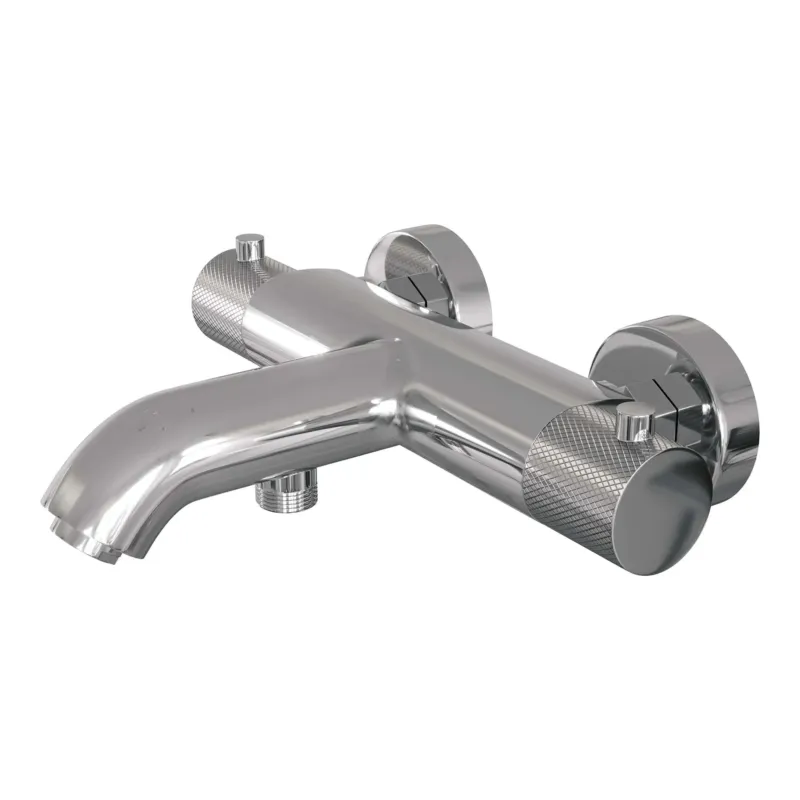 Brauer Chrome Carving thermostatische badkraan chroom Exclusieve Aanbieding