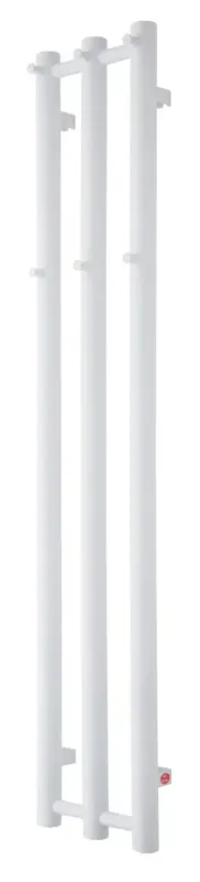 Goedkoop TVS Design Kiro 3 handdoekradiator wit 200W 140x26,5cm