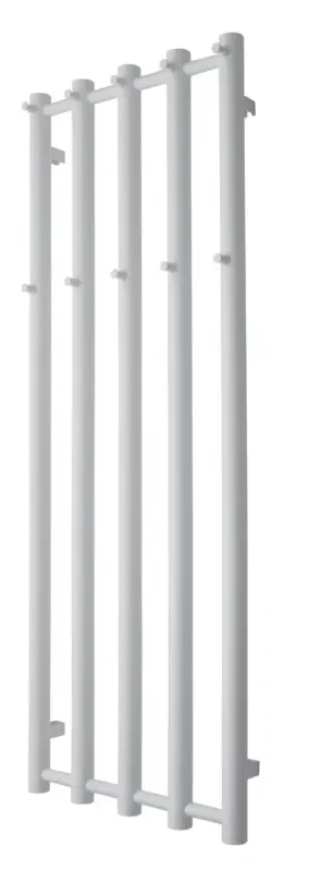 TVS Design Kiro 5 handdoekradiator wit 340W 140x51,5cm Hoge Kwaliteit