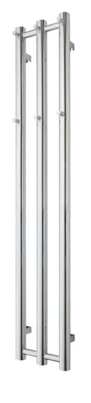 Flitsaanbieding TVS Design Kiro 3 handdoekradiator chroom 200W 140x26,5cm