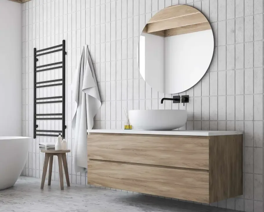 Gratis Retour TVS Design Duo handdoekradiator zwart 213W 92x50cm