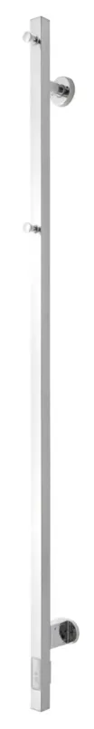 TVS Design Eldo 1F elektrische radiator vierkant RVS 30W 140x6cm Lage Kosten