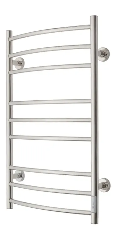 TVS Design Eldo 9 gebogen elektrische radiator RVS 120W 86x53cm Fabrieksprijs