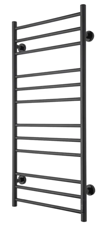 Lage Prijs TVS Design Eldo 12 elektrische radiator zwart 120W 116x53cm