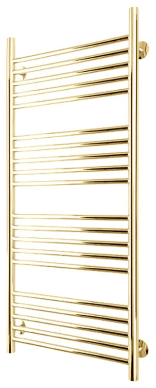 TVS Design Plus handdoekradiator goud gepolijst 286W 116x53cm Op = Op