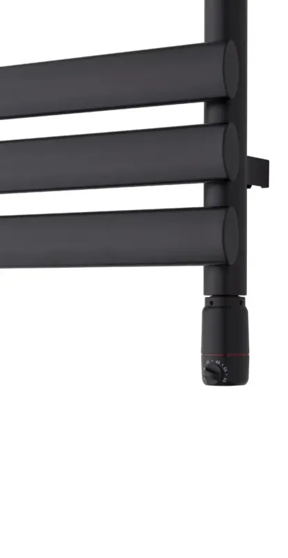 Finale Uitverkoop TVS Design EL 300 radiator thermostaat zwart 300W
