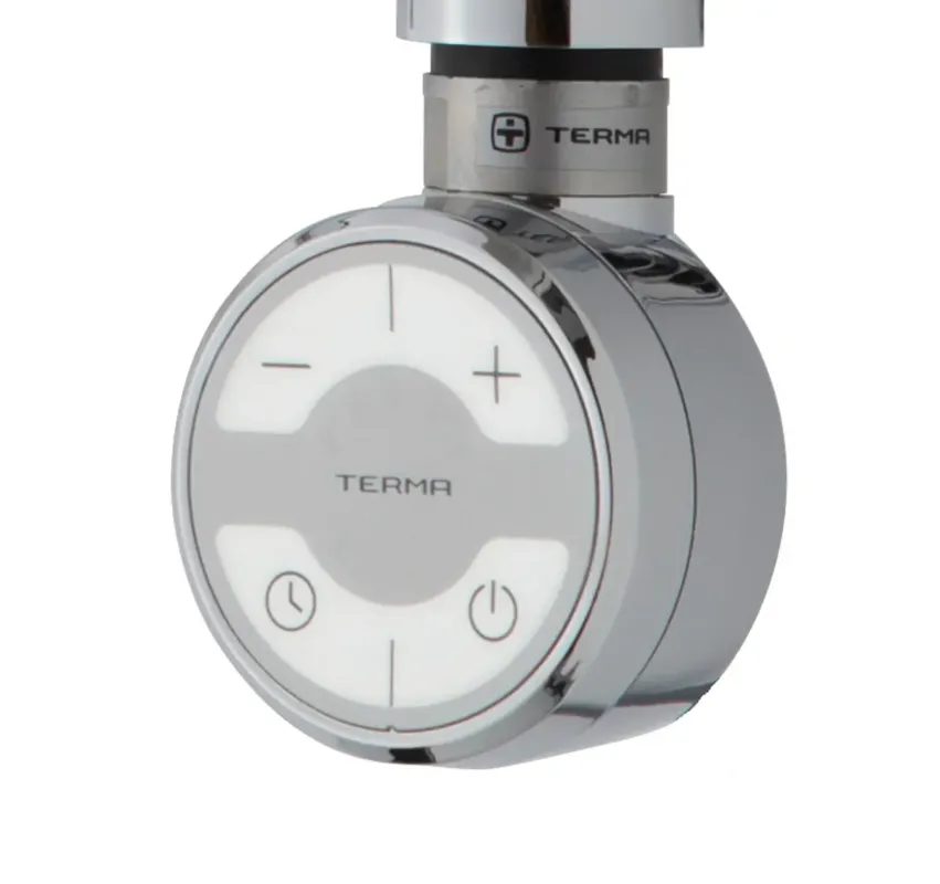 Koopje TVS Design EL 300 radiator thermostaat met timer chroom 300W