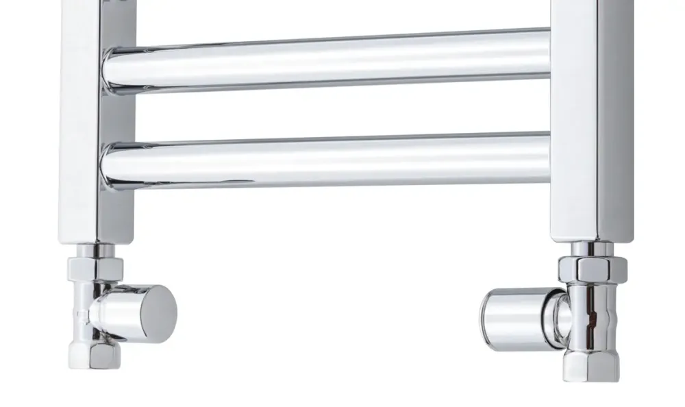 Speciale Aanbieding TVS Design Valves 110 aansluitset recht chroom
