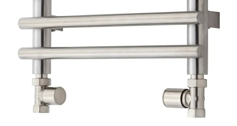 TVS Design Valves 110 aansluitset recht RVS Beste Prijs