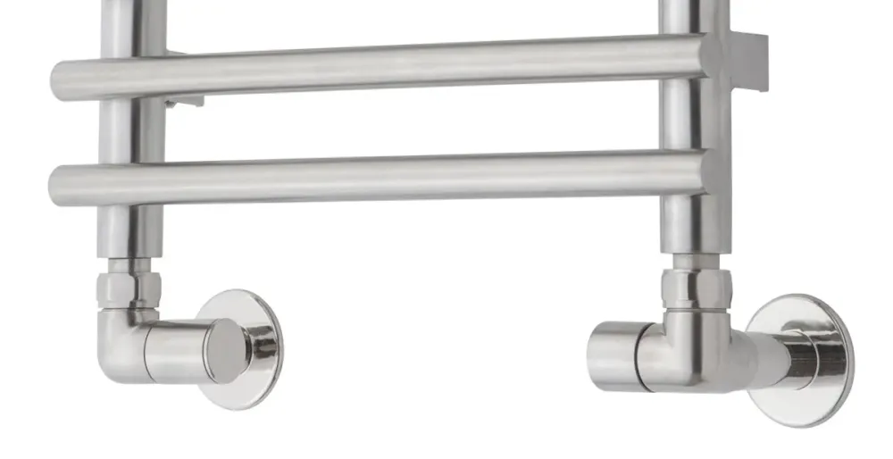 Beperkte Voorraad TVS Design Valves 150 aansluitset haaks RVS