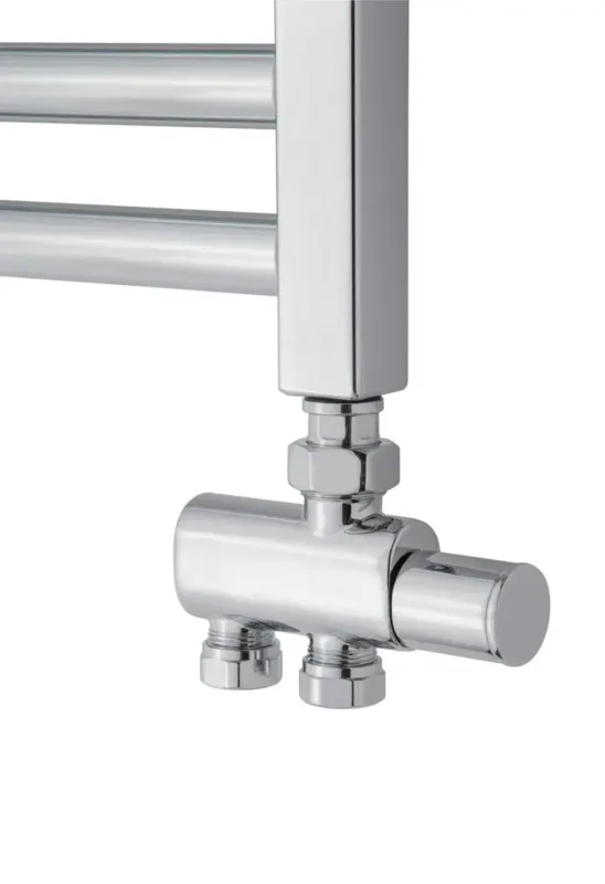 Weekendaanbieding TVS Design Valves 160 onderblok recht chroom