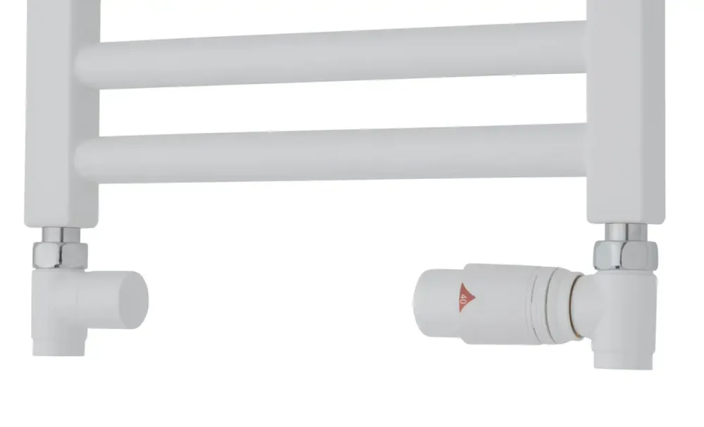 Koop Vandaag TVS Design Valves 210 aansluitset recht wit
