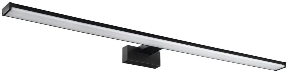 Sapho Chicago spiegellamp 78cm zwart mat Nu Kopen