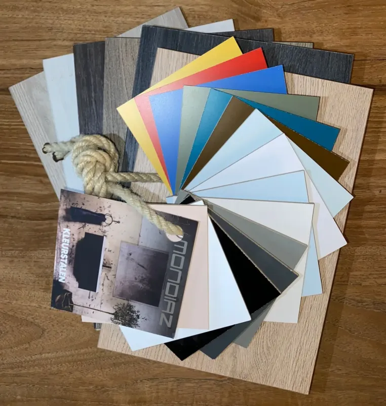 Mondiaz kleurstaal set van alle kleuren Snelle Levering