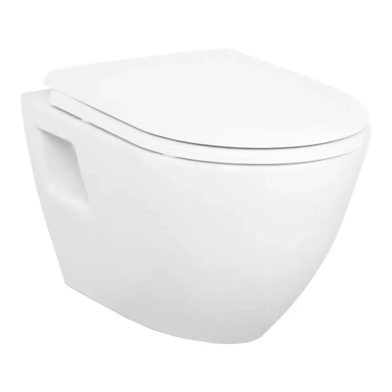 Gecertificeerd Sanigoods Merano wandcloset met bidet sproeier wit