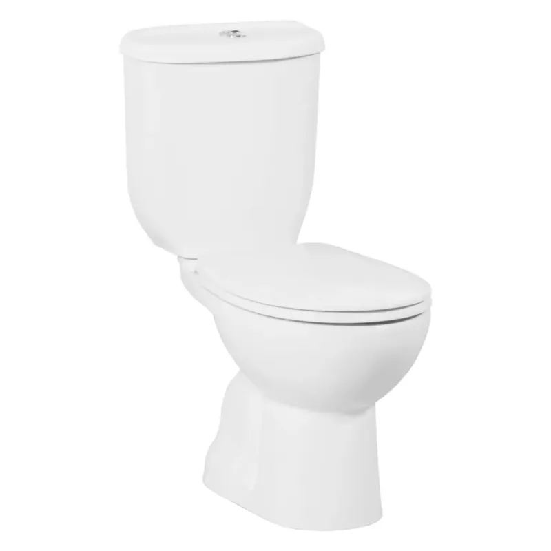 Sanigoods Mida staand toilet wit glans AO Betaalbaar