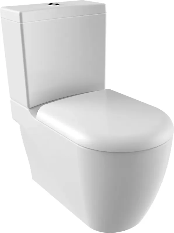 Goedkoop Sanigoods Grande breed staand toilet wit glans