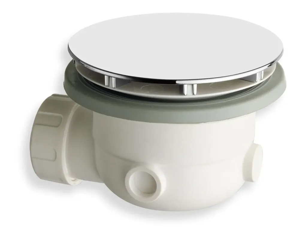 Saniclear Talpa luxe douchebakafvoer / douchebaksifon 90mm chroom Bestseller