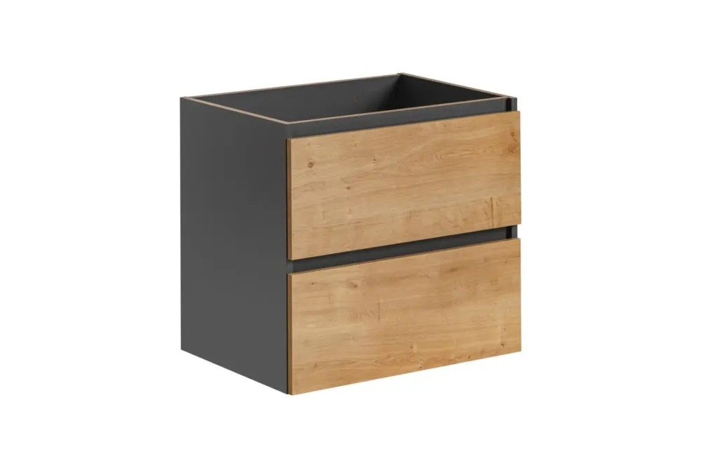 Comad Monako 820 FSC onderkast 60cm eiken/grijs Flitsaanbieding