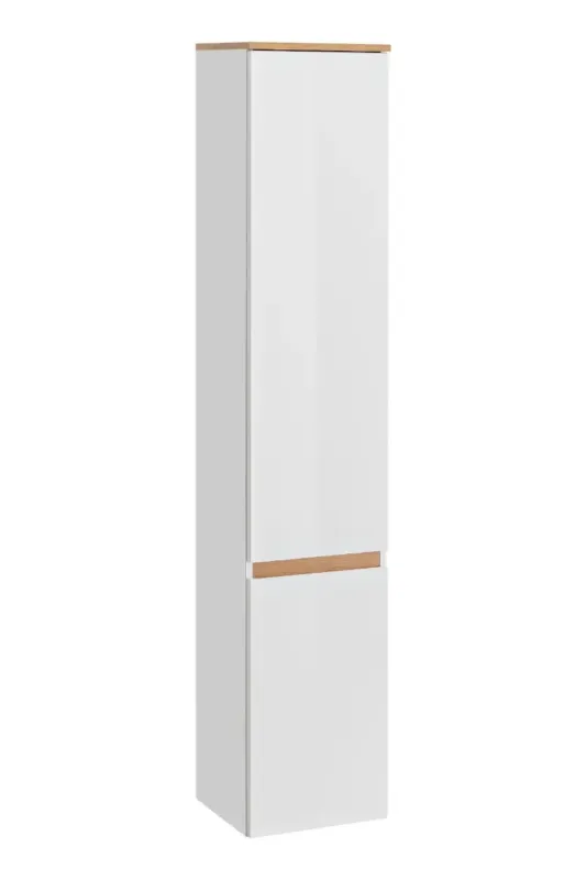 Comad Platinum 800 FSC kolomkast 35x30x176cm wit/eiken Uitverkoop