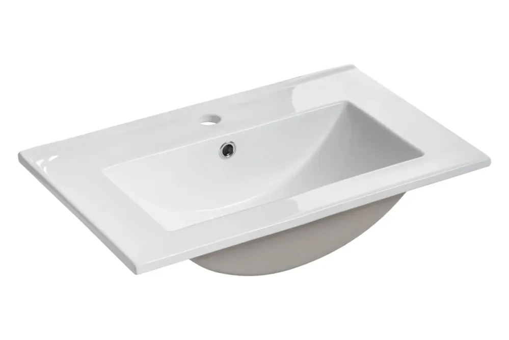 Comad Dance keramische wastafel 61x39.5cm wit glans Koop Vandaag