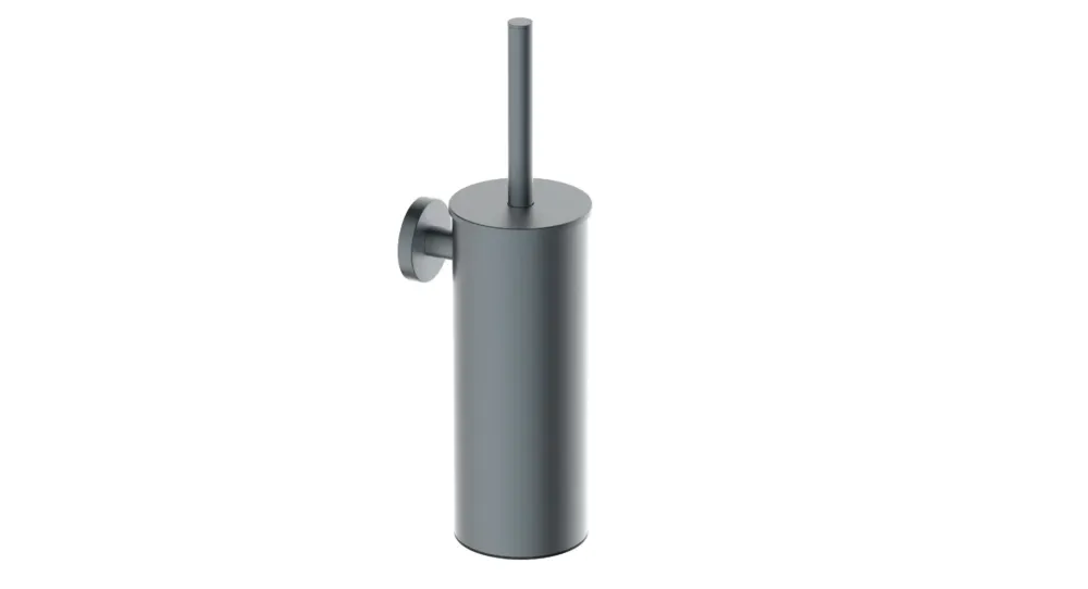 Op = Op Mueller Hilton toiletborstel verouderd ijzer - gunmetal