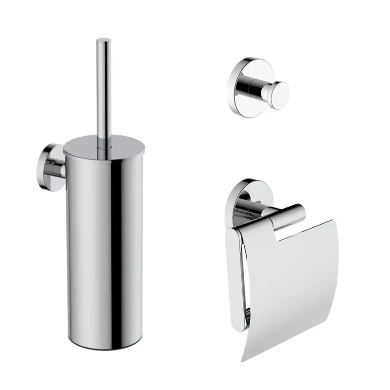 Mueller Hilton toiletaccessoiresset chroom Weekendaanbieding