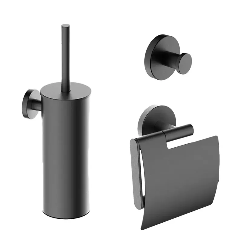 Bestel Nu Mueller Hilton toiletaccessoiresset verouderd ijzer - gunmetal