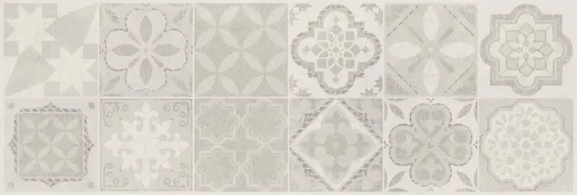 Tegelsample Jabo Arkety wandtegel decor zilver 40x120 gerectificeerd Snelle Levering