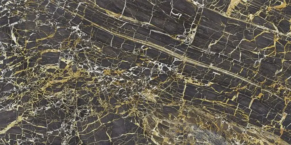 Beperkt Aanbod Tegelsample Jabo Black Golden vloertegel pulido 60x120 gerectificeerd
