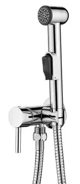 Nieuw Sapho wandbidet mengkraan met ronde handdouche chroom