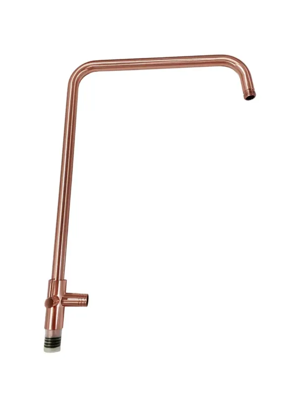 Saniclear Copper douchestang bovenkant Nieuw