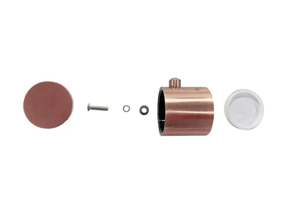 Saniclear Copper omstelknop opbouw regendouche Snelle Levering