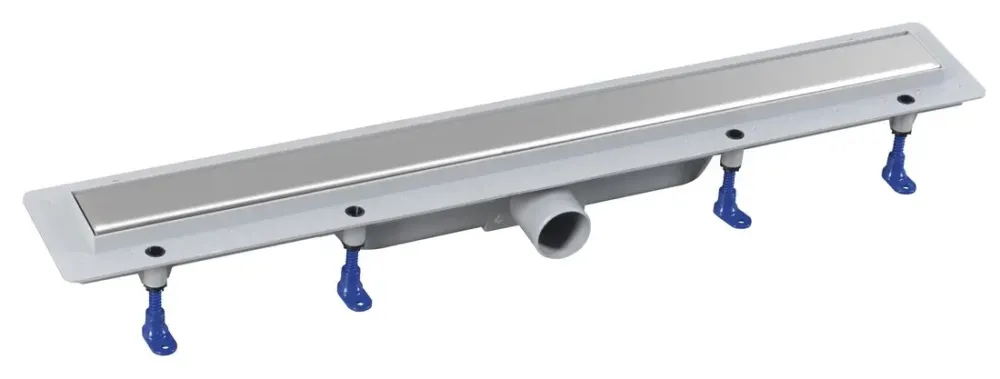 Veilige Betaling Sapho Flise tegelinzet douchegoot 90cm RVS