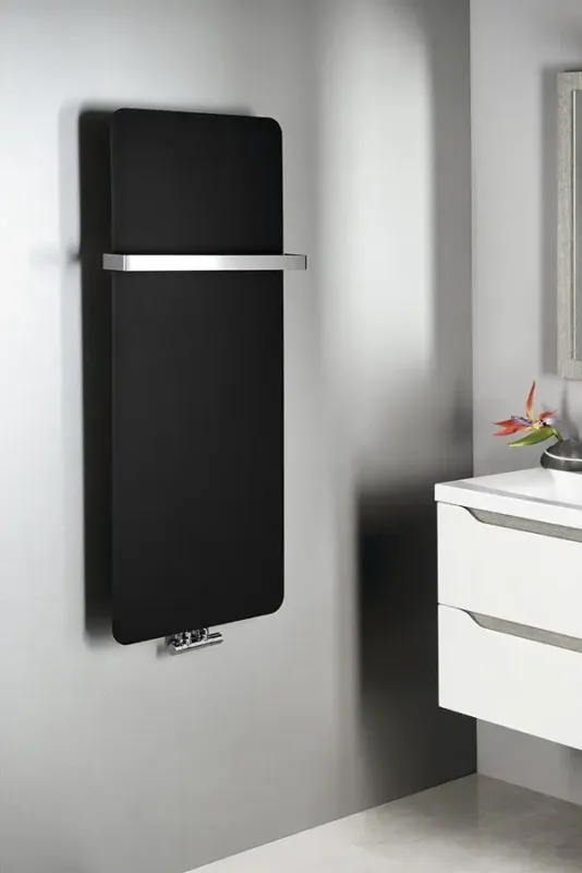 Gratis Retour Sapho Tabella badkamerradiator 119x49cm 549W zwart mat