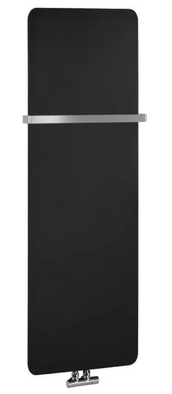 Sapho Tabella badkamerradiator 119x37cm 417W zwart mat Koopje