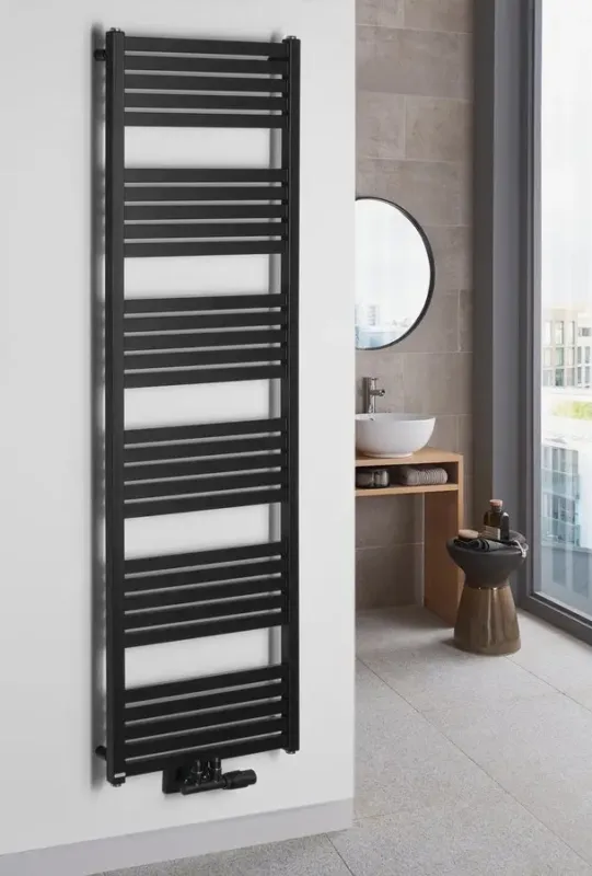 Sapho Grunt radiator 160x50cm 776W zwart mat Speciale Aanbieding