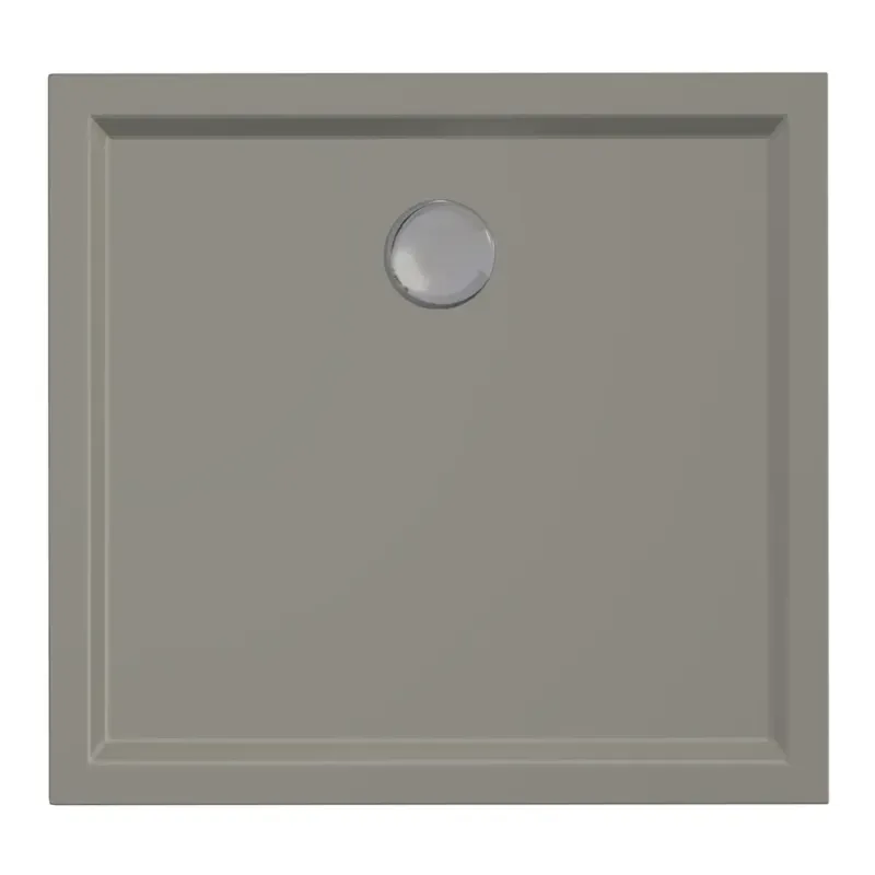 Bestseller Xenz Mariana Plus rechthoekige douchebak acryl 80x75cm cement