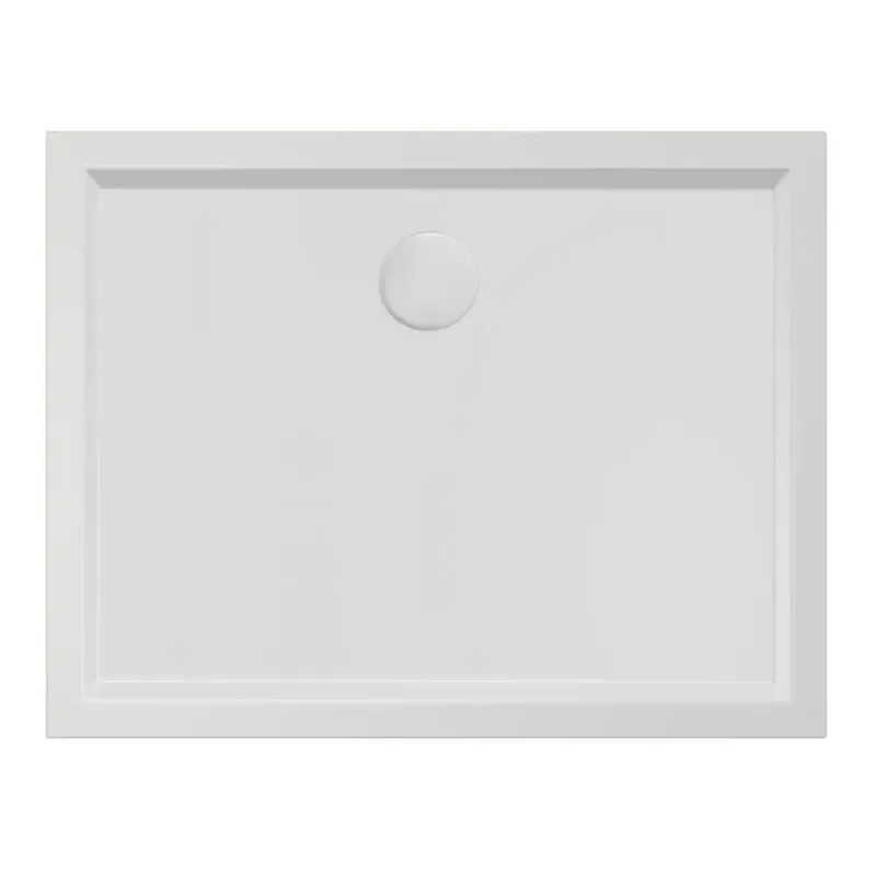 Xenz Mariana Plus rechthoekige douchebak acryl 90x70cm wit glans Bestseller