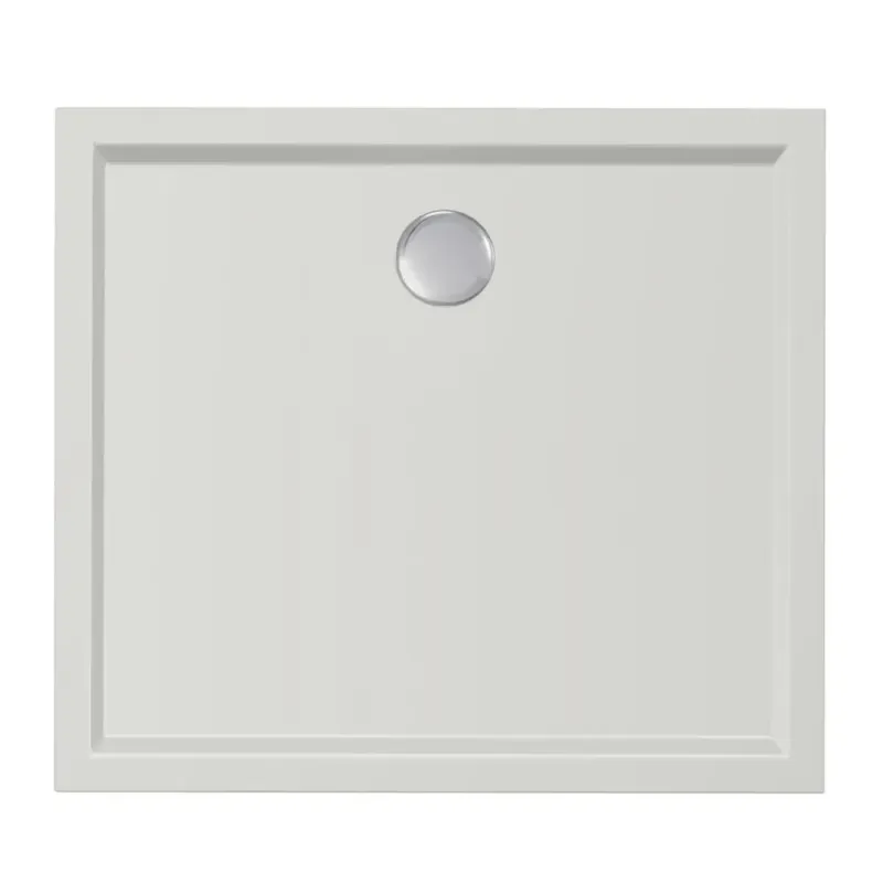 Xenz Mariana Plus rechthoekige douchebak acryl 90x80cm wit mat Flitsaanbieding