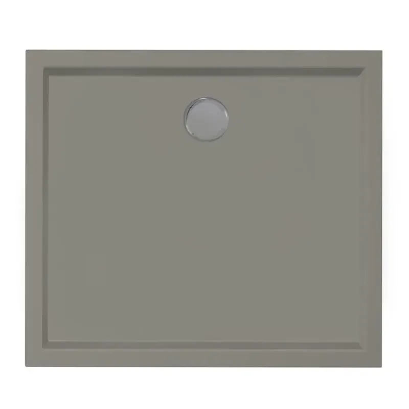 Nieuw Xenz Mariana Plus rechthoekige douchebak acryl 90x80cm cement