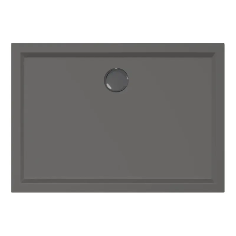 Premium Xenz Mariana Plus rechthoekige douchebak acryl 100x75cm antraciet