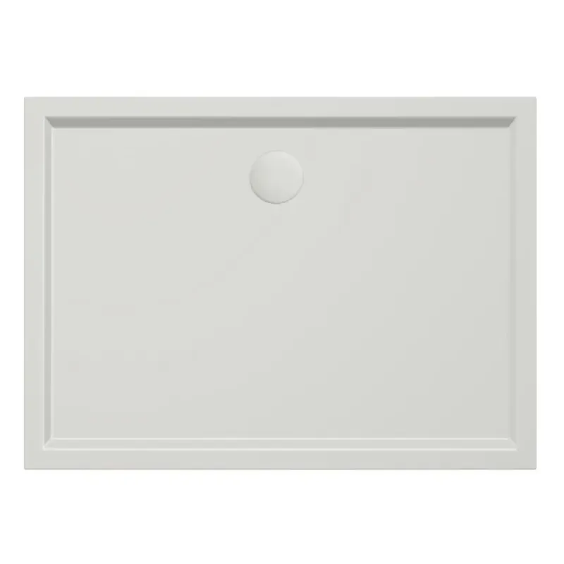 Xenz Mariana Plus rechthoekige douchebak acryl 110x80cm wit mat Premium