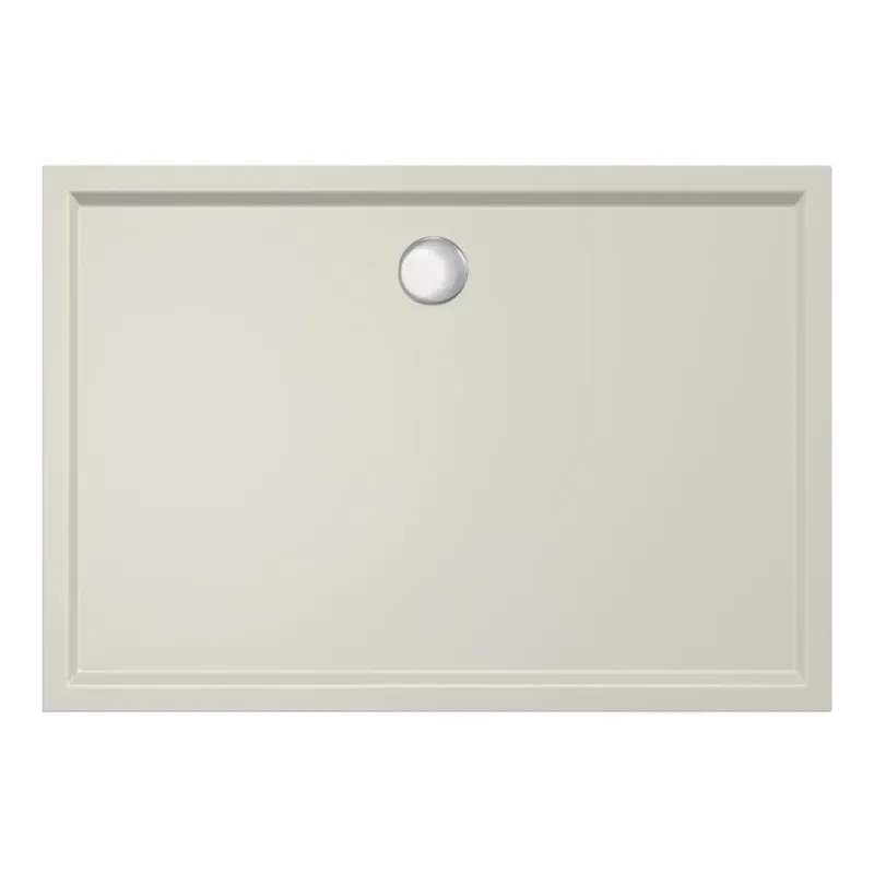 Flitsaanbieding Xenz Mariana Plus rechthoekige douchebak acryl 130x90cm pergamon