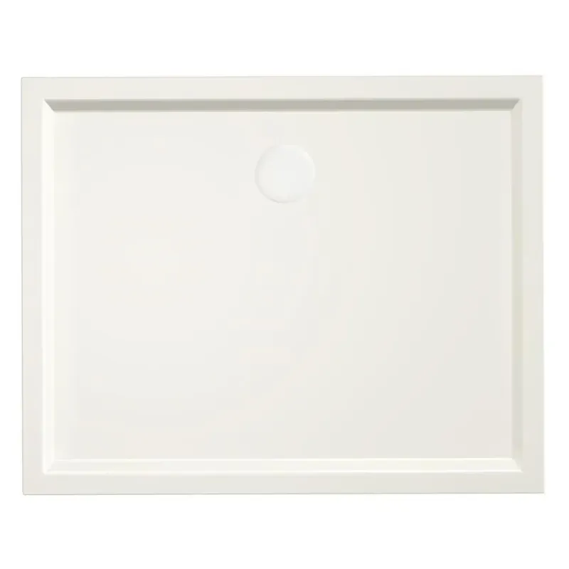 Xenz Mariana Plus rechthoekige douchebak acryl 130x100cm pergamon Gereduceerde Prijs