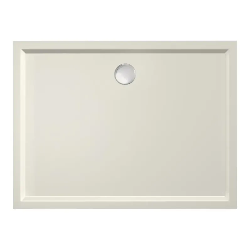 Seizoensaanbieding Xenz Mariana Plus rechthoekige douchebak acryl 140x100cm pergamon